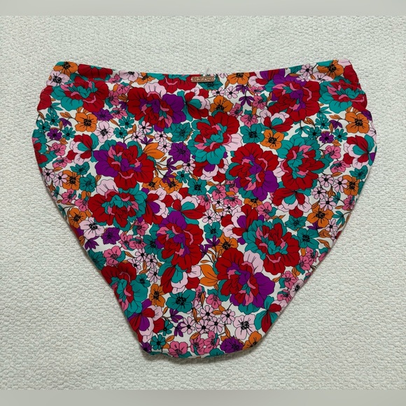 Raisins Curve Trendy Pl Sz 16W Two pices Swimsuit Ares Tankini&Keoria Bottom Red - Picture 8 of 14